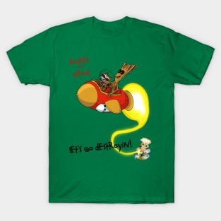 Rocket and Groot - Let's Go Destroyin! T-Shirt